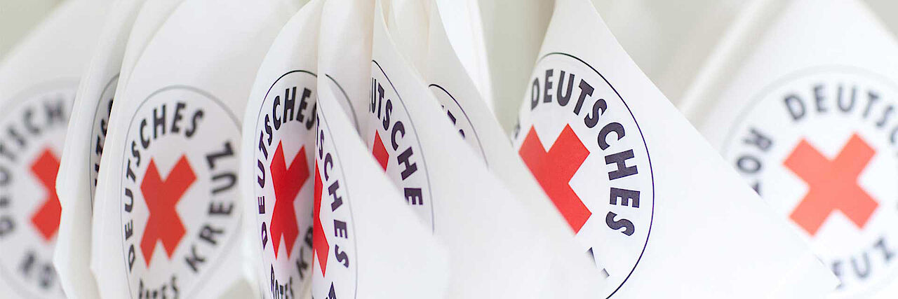 Fahne des DRK Fahne des DRK